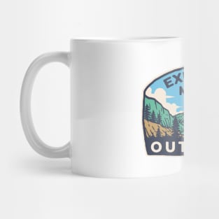 Explore Mountains - Outdoor Adventure Mug